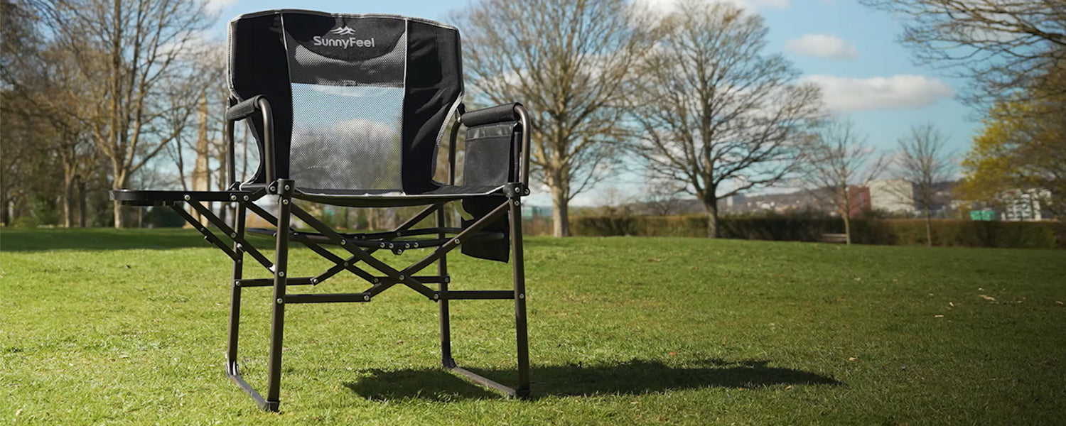 sunnyfeel compact camping directors chair AC3008F