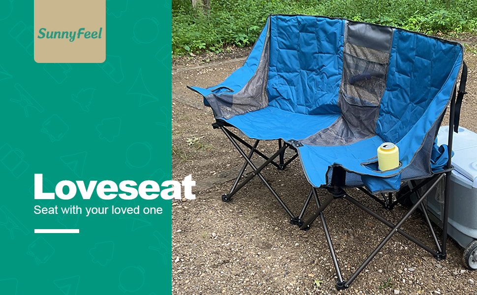 SunnyFeel Double Camping Chair AC2404